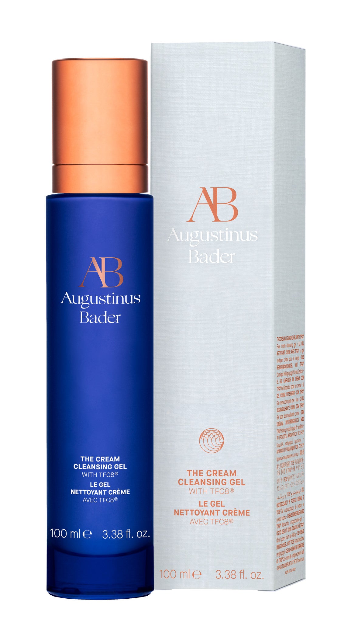 AUGUSTINUS BADER | THE CREAM CLEANSING GEL | A revitalizing daily cleanser powered by TFC8® technology and formulated with active botanicals to cleanse, purify, and renew your complexion.