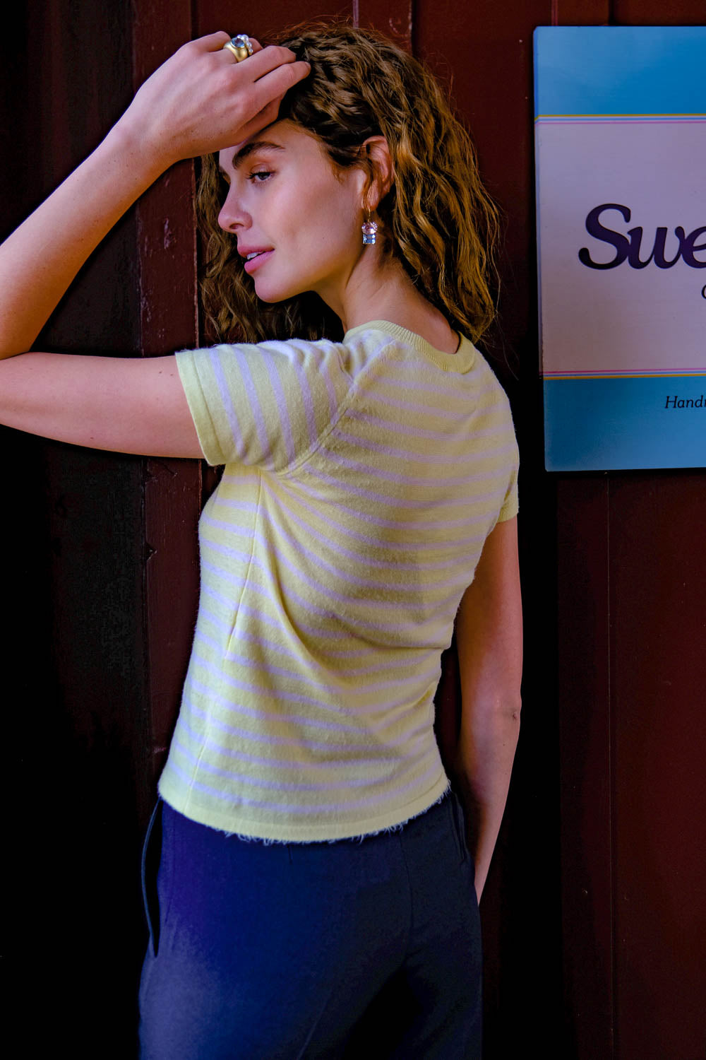 AURALEE | KNIT TEE SHIRT | WOMEN'S LUXURY DESIGNER CLOTHING, JEWELRY & ACCESSORIES | CAPITOL CHARLOTTE, NC & BRENTWOOD, CA