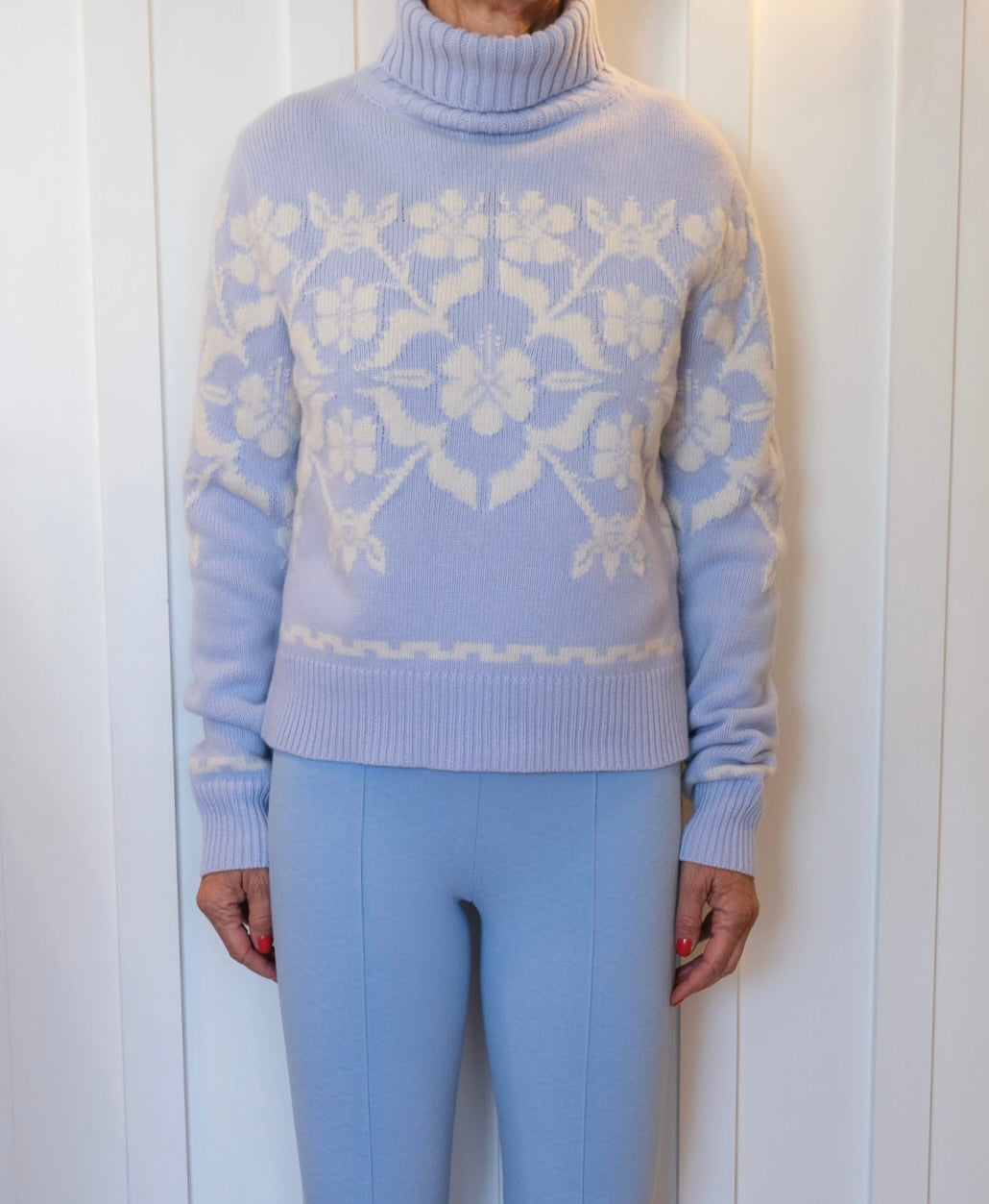 HIGH SPORT | TURTLENECK ZOE FAIRISLE KNIT
