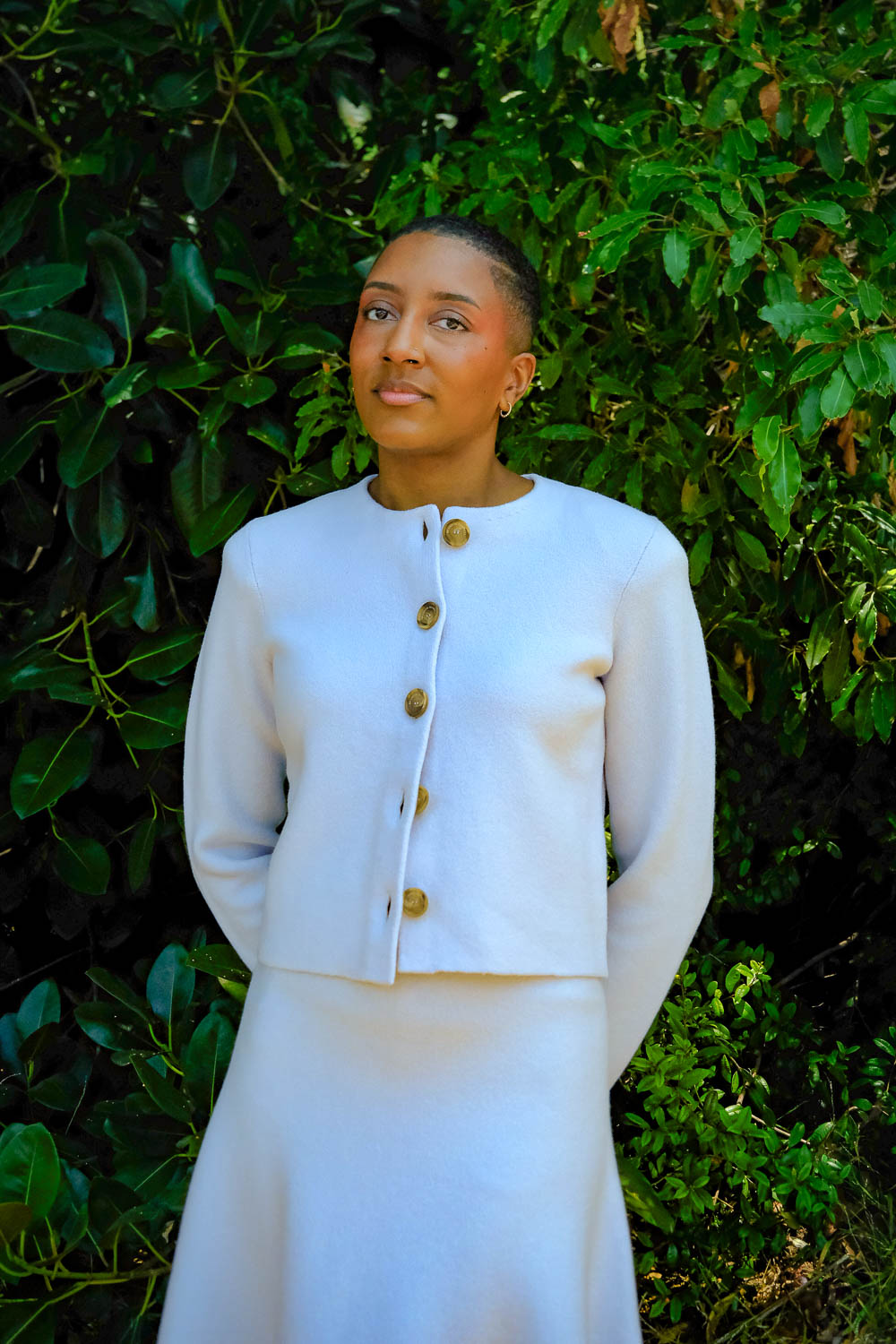BRANDON MAXWELL | RYDER KNIT JACKET | WOMEN'S LUXURY DESIGNER CLOTHING, SHOES, HANDBAGS & JEWELRY | CAPITOL CHARLOTTE, NC & BRENTWOOD, CA