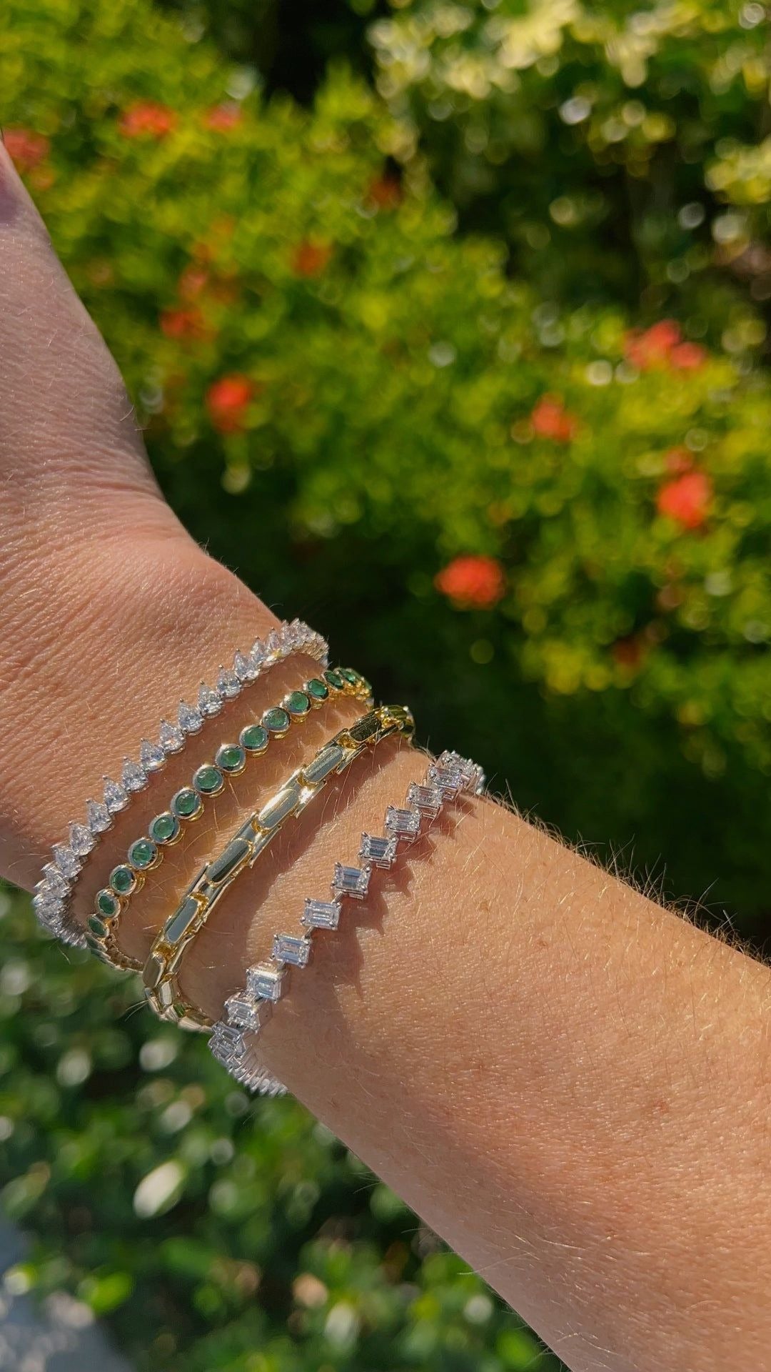 HENRI NÖEL | EMERALD TENNIS BRACELET
