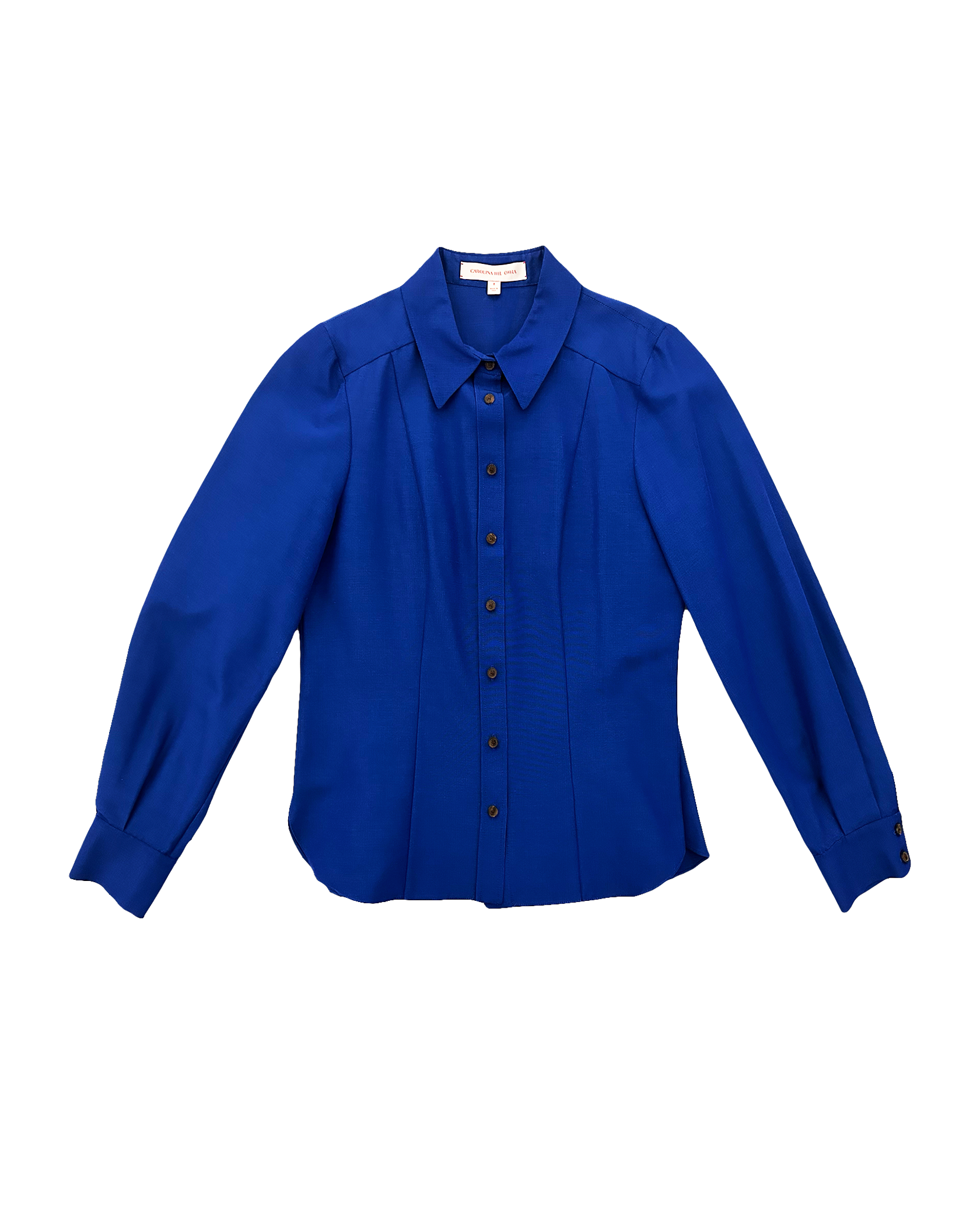CAROLINA HERRERA | LONG SLEEVE BUTTON DOWN BLOUSE