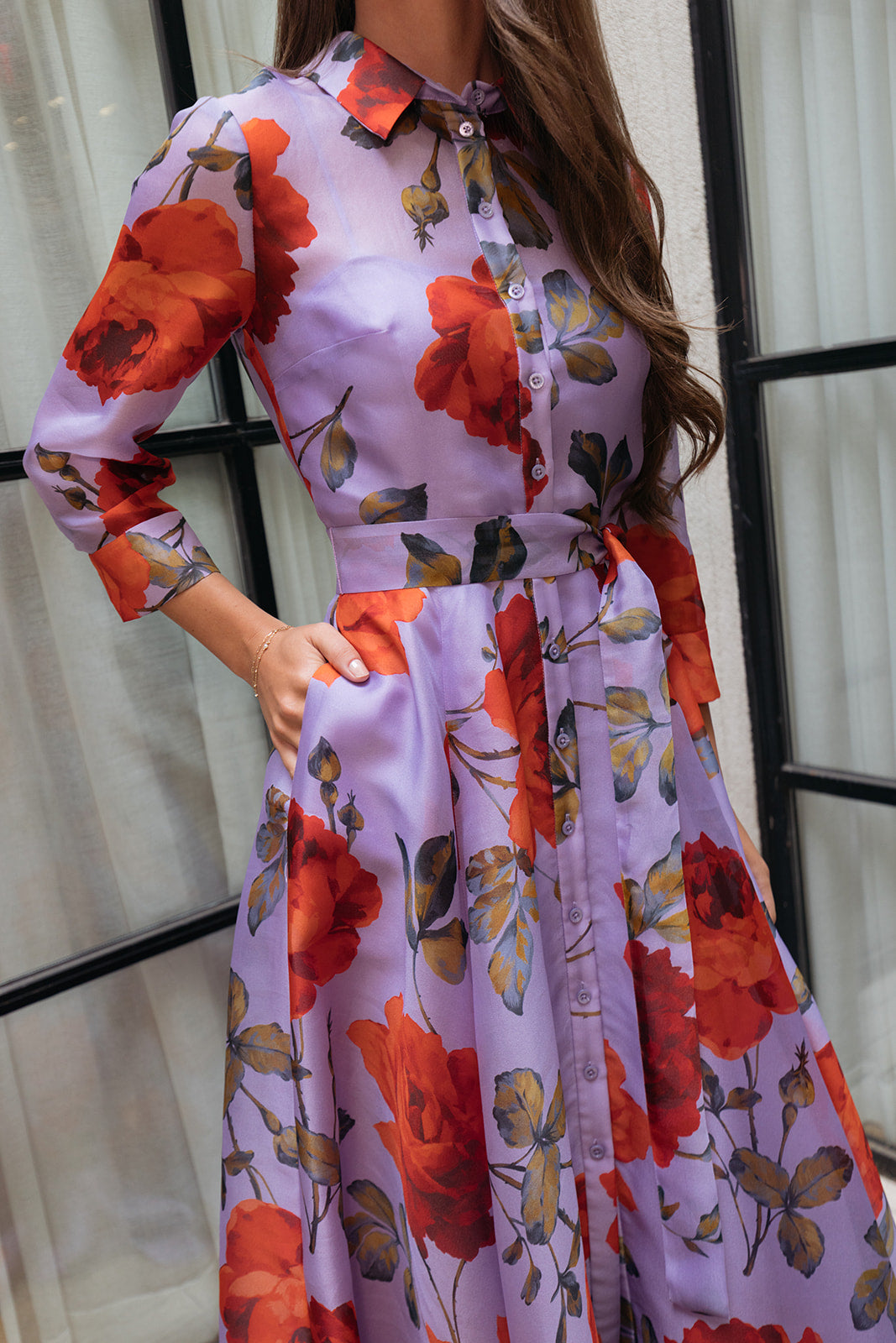 CAROLINA HERRERA | TRENCH GOWN | WOMEN'S LUXURY DESIGNER CLOTHING, SHOES, HANDBAGS & JEWELRY | CAPITOL CHARLOTTE, NC & BRENTWOOD, CA