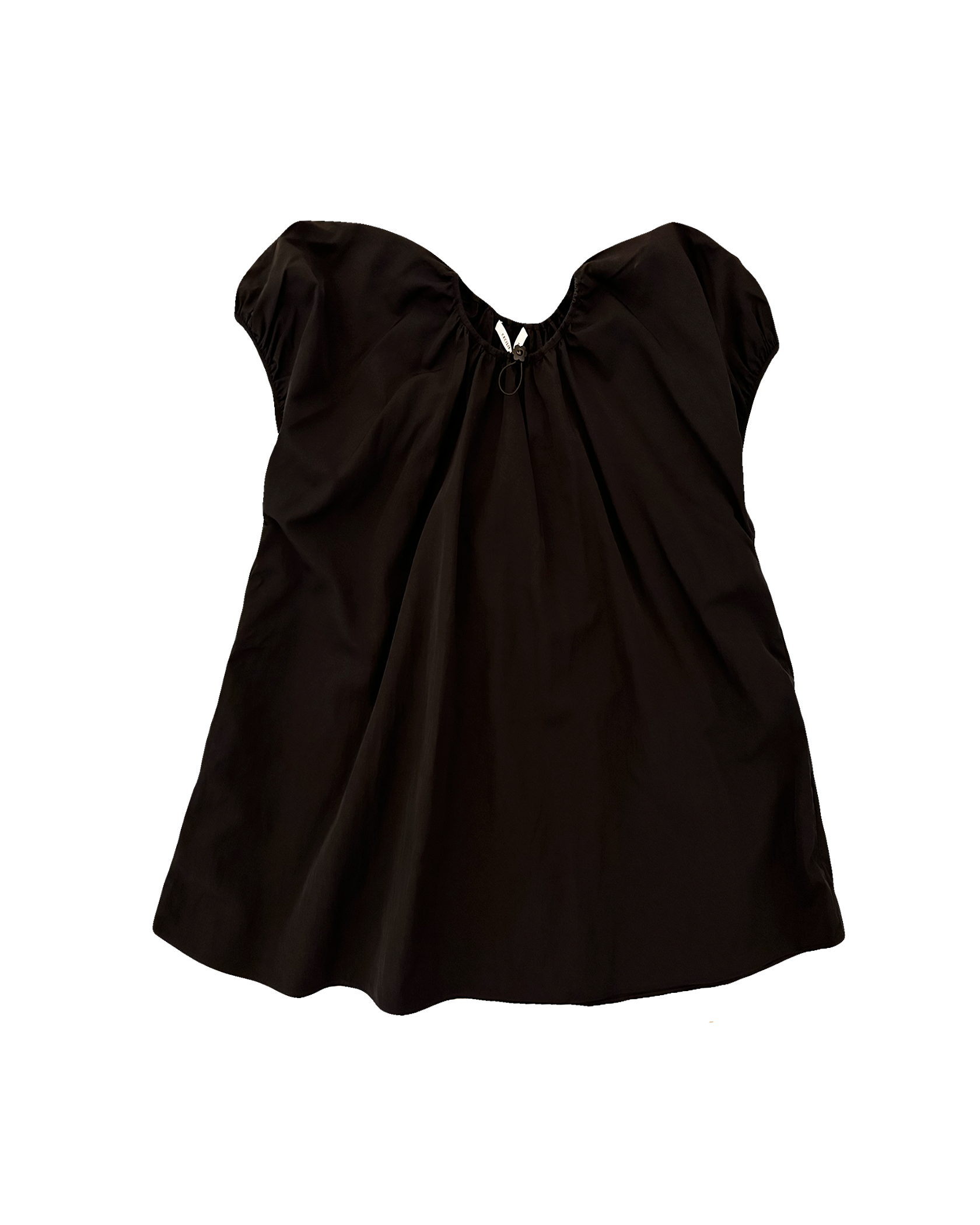 CECILIE BAHNSEN | SHORT SLEEVE TAFFETA BELLA TOP
