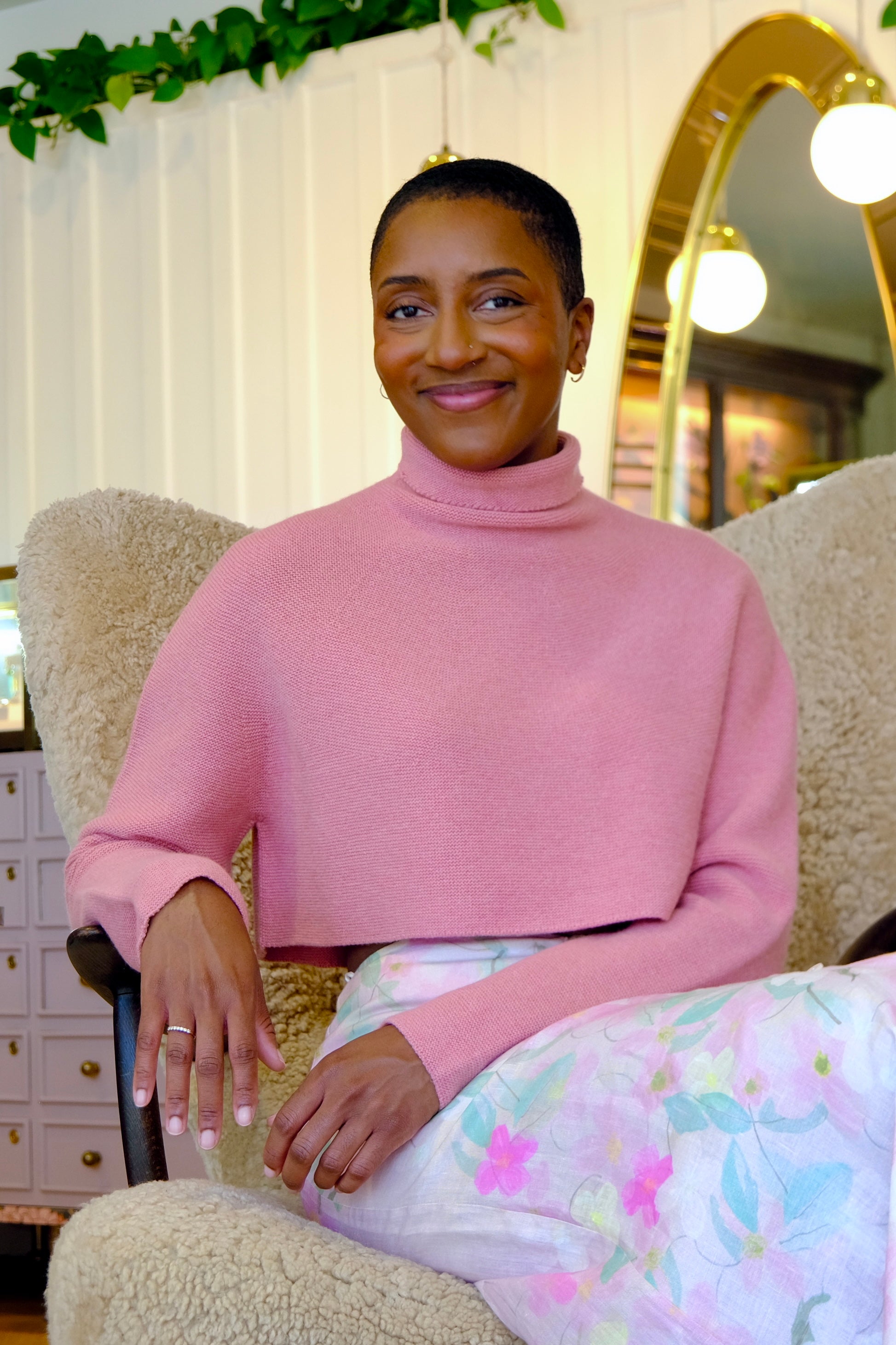 CHRISTIAN WIJNANTS | CROPPED TNECK SWEATER | WOMEN'S LUXURY DESIGNER CLOTHING, SHOES, HANDBAGS & JEWELRY | CAPITOL CHARLOTTE, NC & BRENTWOOD, CA