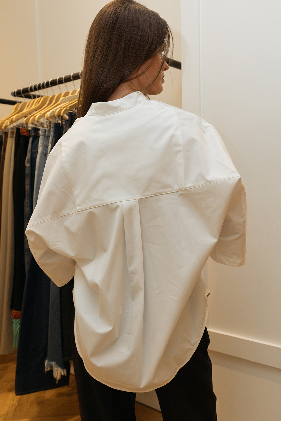 CHRISTIAN WIJNANTS | CO TIE WAIST TEXAR TOP