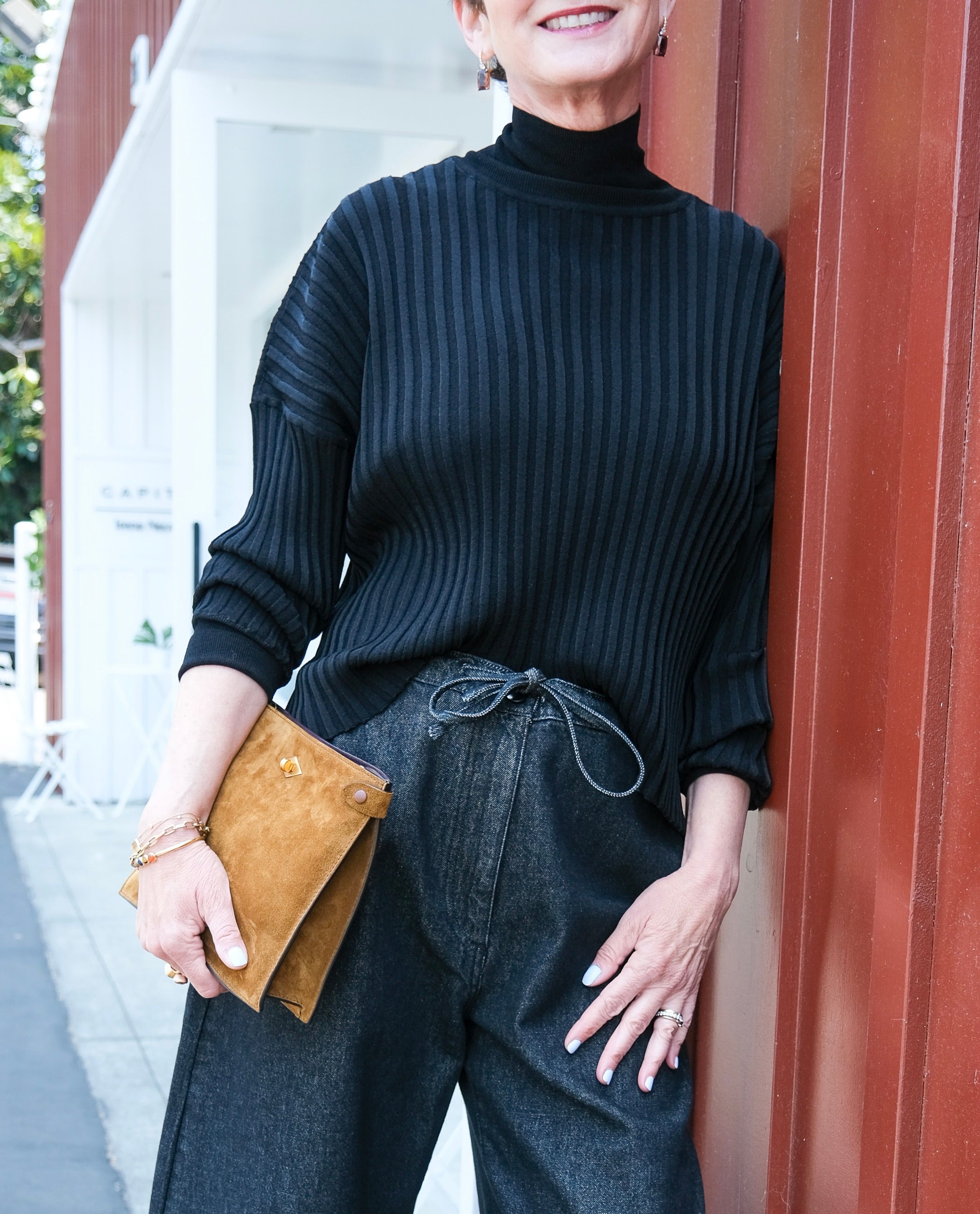 CHRISTIAN WIJANANTS | KNIT TURTLENECK TOP