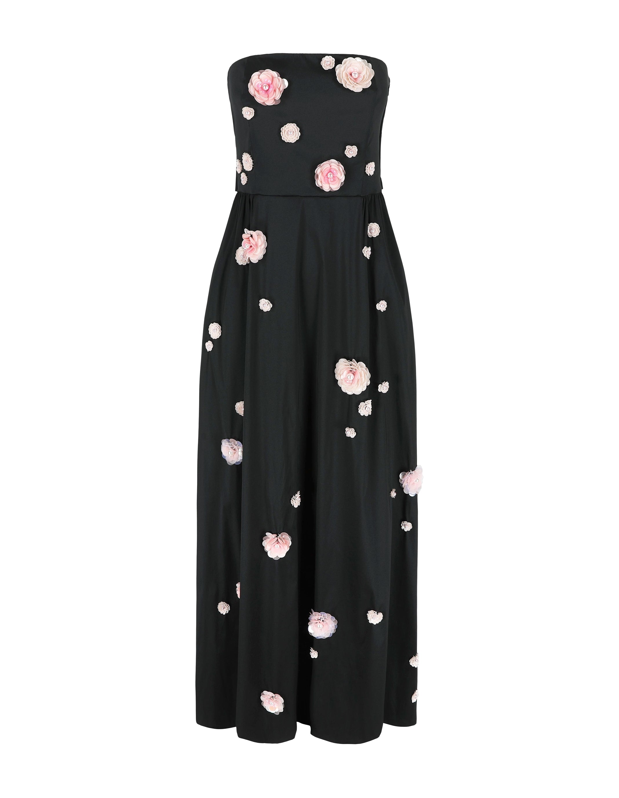 BERNADETTE | STRAPLESS EMBROIDERED MARCH GOWN