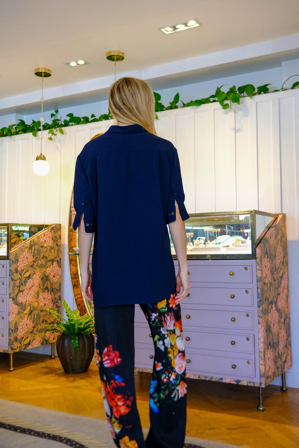 DRIES VAN NOTEN | CREPE CELINDO BUTTON DOWN | WOMEN'S LUXURY DESIGNER CLOTHING, SHOES, HANDBAGS & JEWELRY | CAPITOL CHARLOTTE, NC & BRENTWOOD, CA