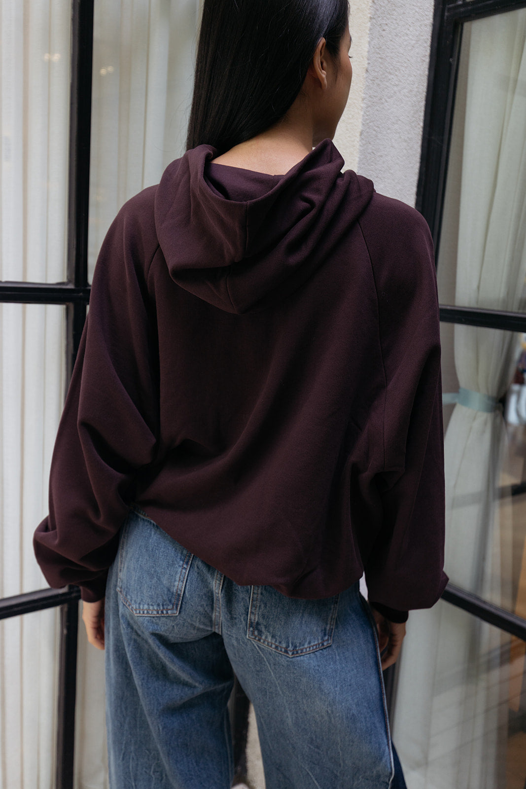 DRIES VAN NOTEN | JERSEY HADELLA HOODIE | WOMEN'S LUXURY DESIGNER CLOTHING, SHOES, HANDBAGS & JEWELRY | CAPITOL CHARLOTTE, NC & BRENTWOOD, CA