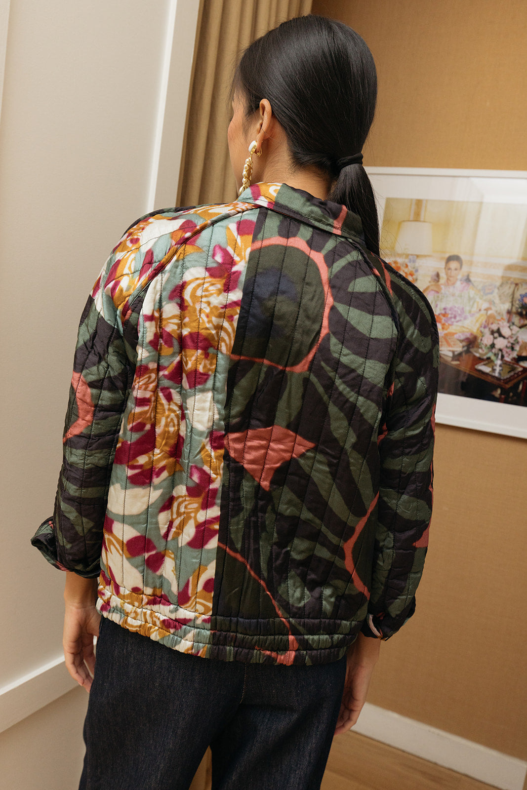 DRIES VAN NOTEN | PATCHWORK ROLANA COAT | WOMEN'S LUXURY DESIGNER CLOTHING, SHOES, HANDBAGS & JEWELRY | CAPITOL CHARLOTTE, NC & BRENTWOOD, CA