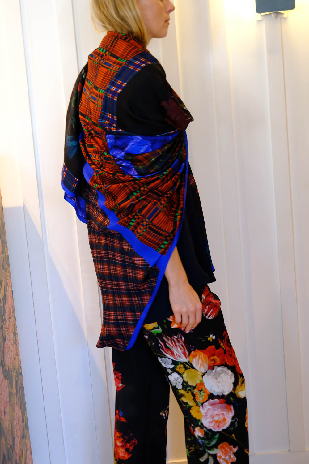 DRIES VAN NOTEN | TEOLINE PRINTED SCARF | WOMEN'S LUXURY DESIGNER CLOTHING, SHOES, HANDBAGS & JEWELRY | CAPITOL CHARLOTTE, NC & BRENTWOOD, CA