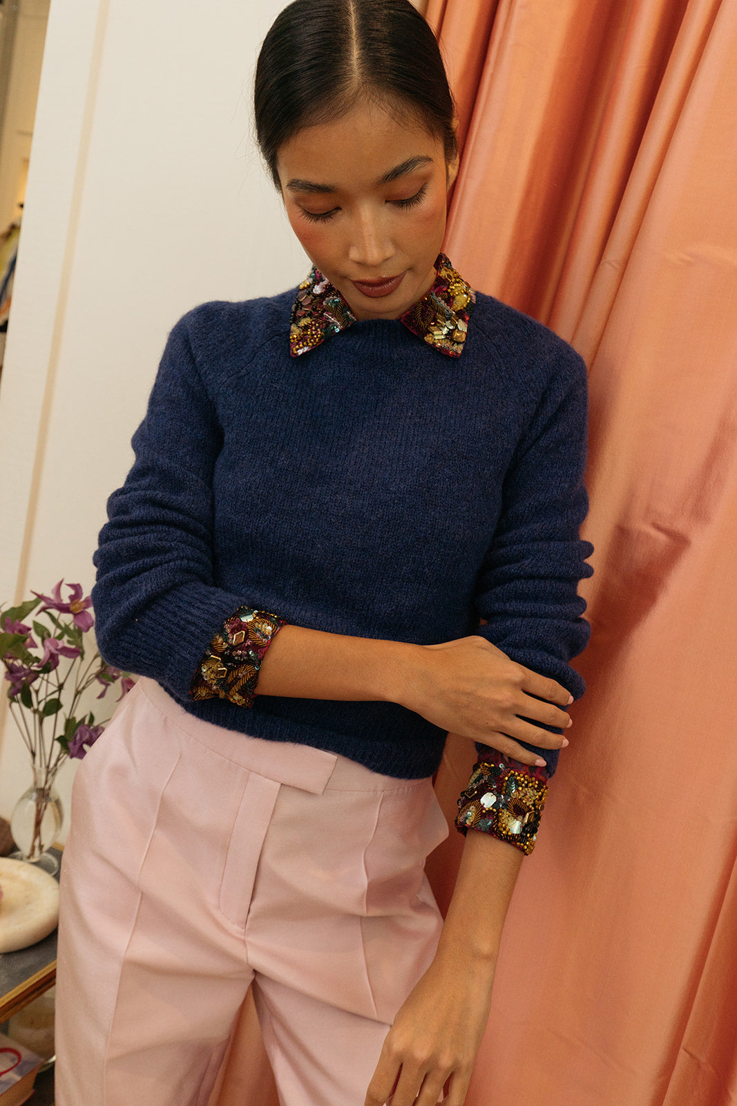 DRIES VAN NOTEN | TEXAS SWEATER | WOMEN'S LUXURY DESIGNER CLOTHING, SHOES, HANDBAGS & JEWELRY | CAPITOL CHARLOTTE, NC & BRENTWOOD, CA