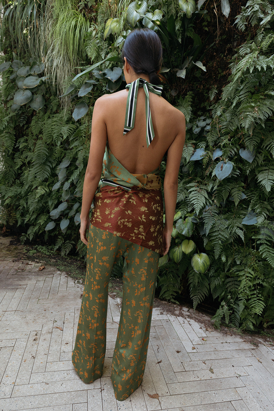 DRIES VAN NOTEN | TNECK SCARFY WRAP TOP | WOMEN'S LUXURY DESIGNER CLOTHING, SHOES, HANDBAGS & JEWELRY | CAPITOL CHARLOTTE, NC & BRENTWOOD, CA
