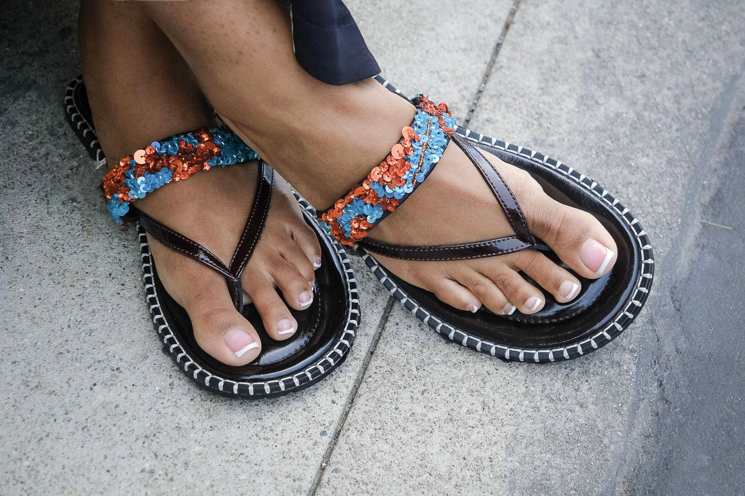 DRIES VAN NOTEN | TURQUOISE EMBELLISHED SANDAL | WOMEN'S LUXURY DESIGNER CLOTHING, SHOES, HANDBAGS & JEWELRY | CAPITOL CHARLOTTE, NC & BRENTWOOD, CA