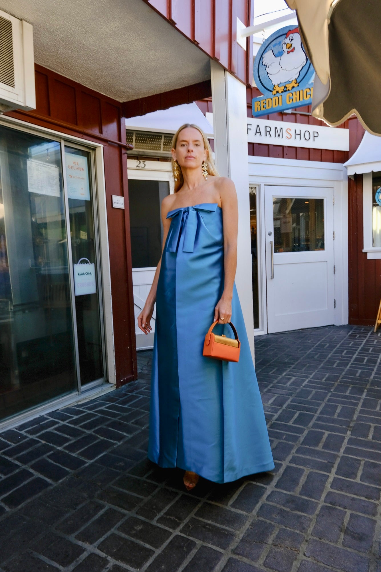 BERNADETTE | STRAPLESS JACQUES DRESS