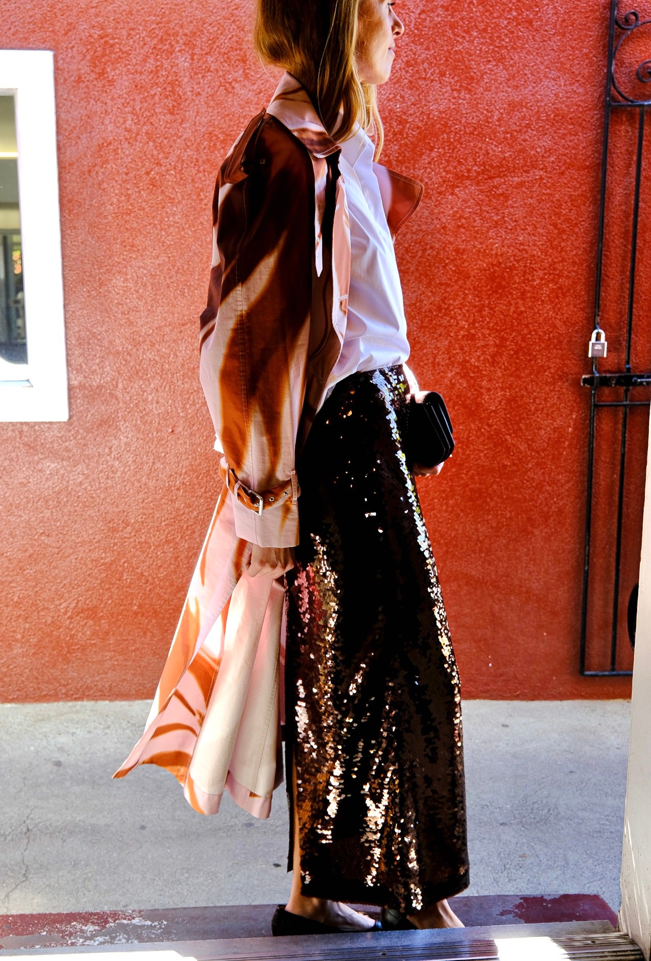 TWP | SEQUIN MIDI SKIRT