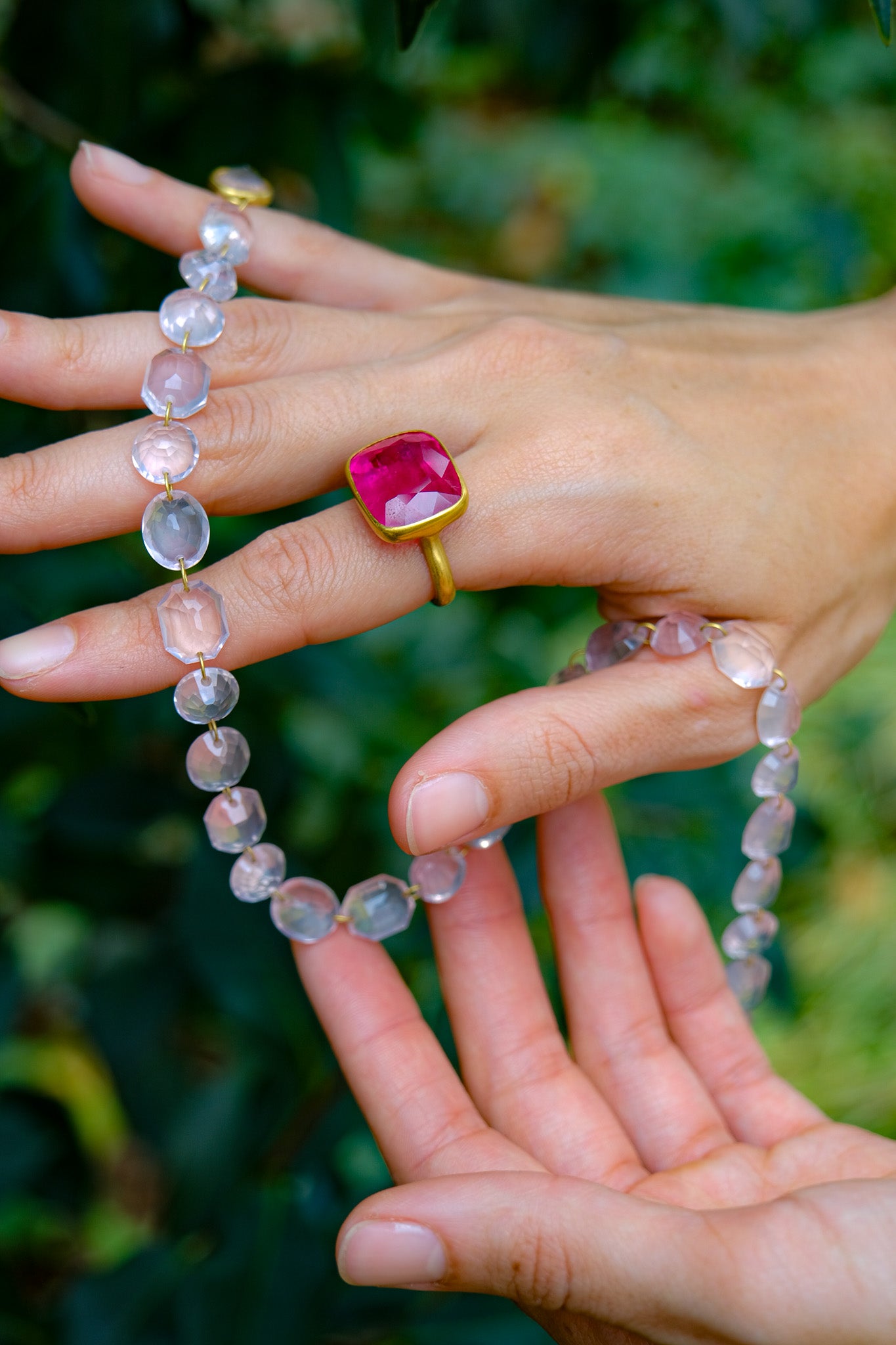 MARIE-HELENE DE TAILLAC | RUBELITE PRINCESS RING