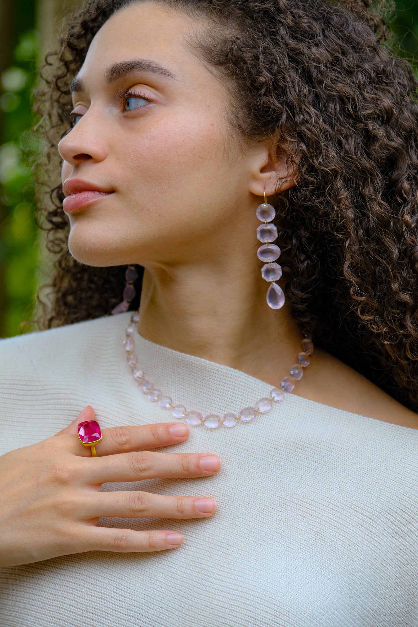 MARIE HÉLÈNE DE TAILLAC | MILADY EARRINGS | CAPITOL CHARLOTTE, NC