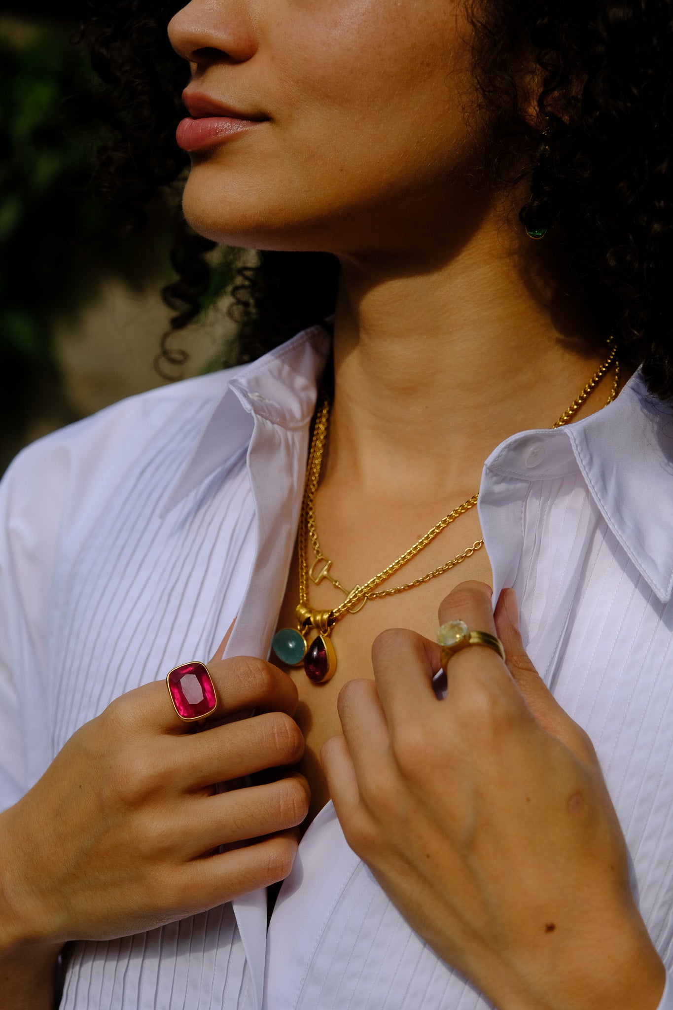 MARIE-HELENE DE TAILLAC | RUBELITE PRINCESS RING