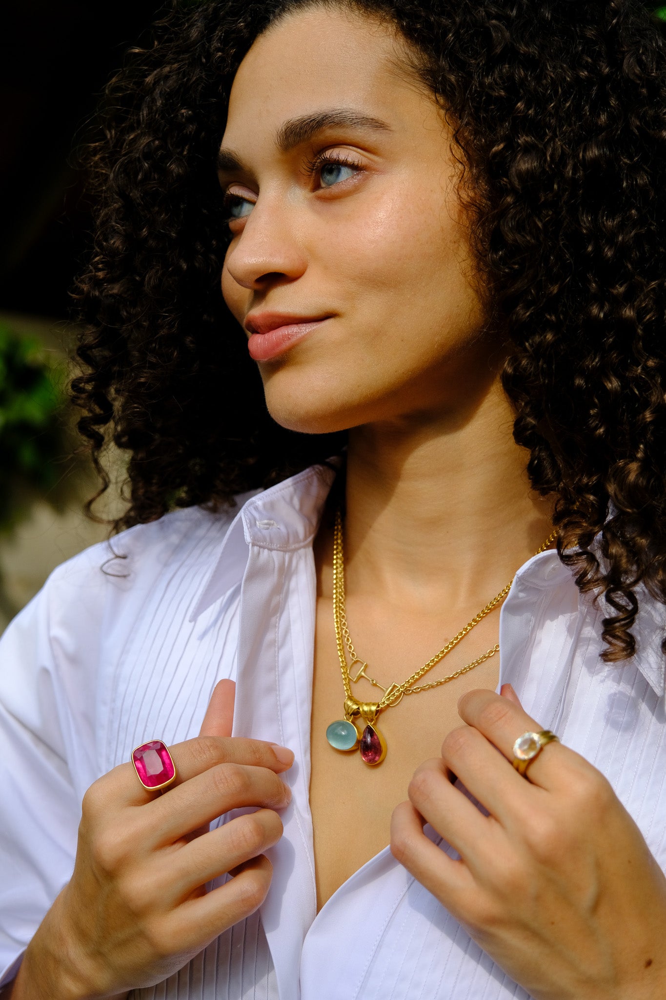 MARIE-HELENE DE TAILLAC | RUBELITE PRINCESS RING