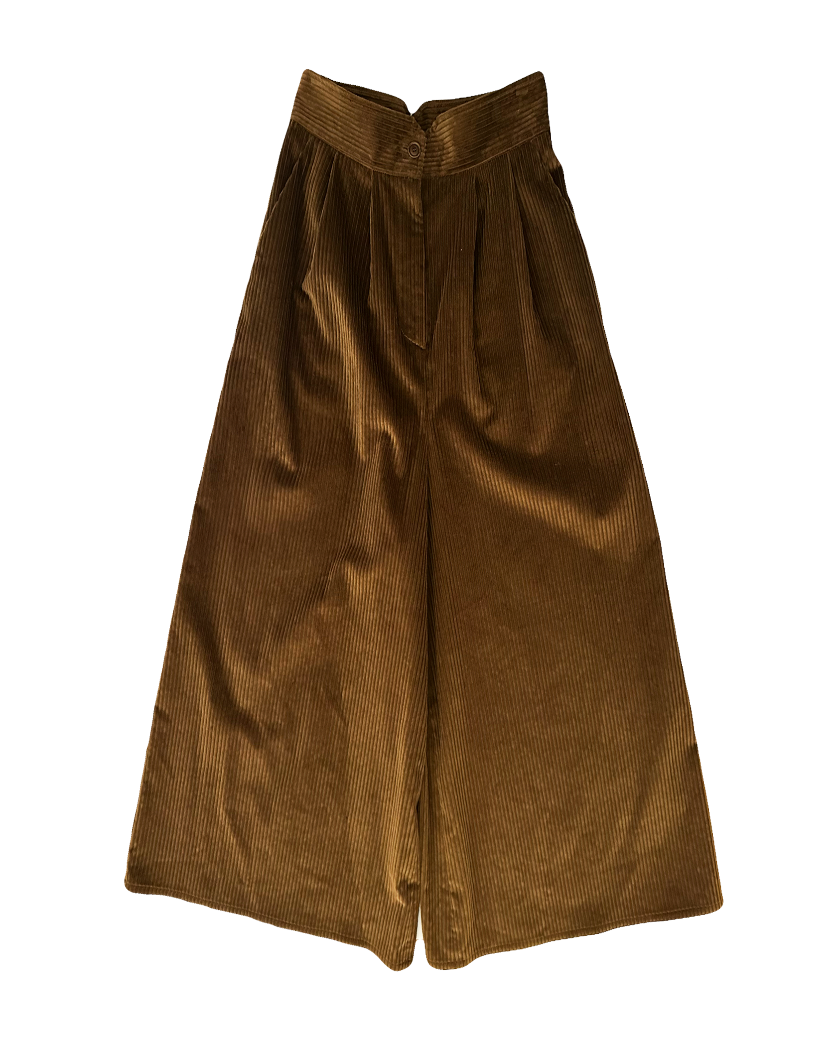 DUSAN | CORDUROY WIDE LEG HIGH WAIST PANTS
