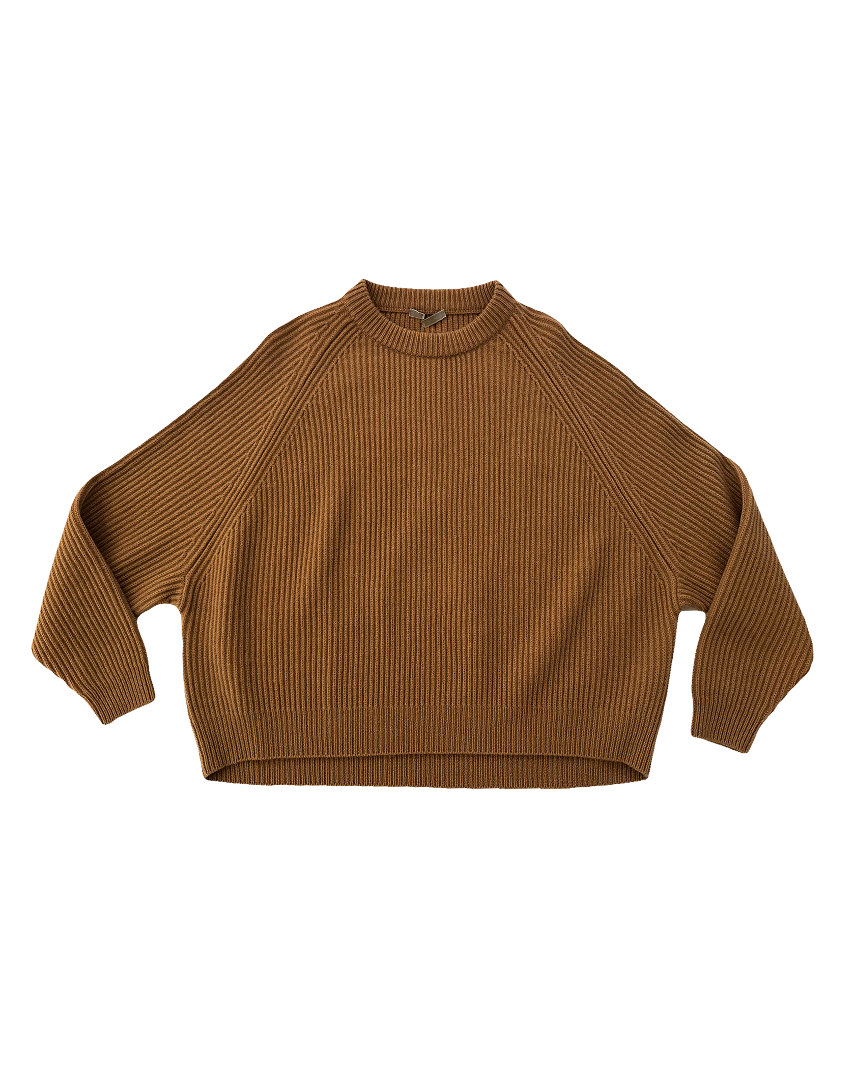 DUSAN | LONG SLEEVE CASHMERE RAGLAN EASY KNIT