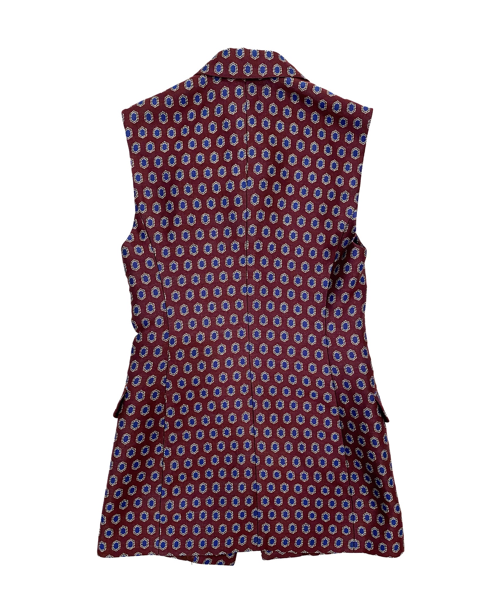 DRIES VAN NOTEN | JACQUARD TIE MOTIF GILET