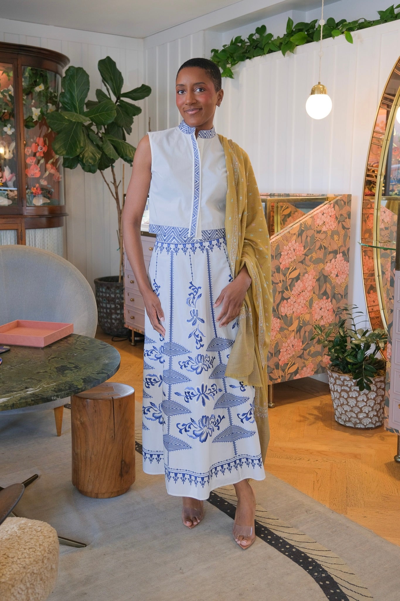 EMPORIO SIRENUSE | ANDORRA IRIS EMBROIDERED TOP | WOMEN'S LUXURY DESIGNER CLOTHING, SHOES, HANDBAGS & JEWELRY | CAPITOL CHARLOTTE, NC & BRENTWOOD, CA