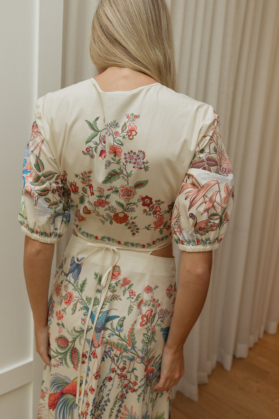 ETRO CUTOUT PRINTED MIDI DRESS | WOMEN'S LUXURY DESIGNER CLOTHING, SHOES, HANDBAGS & JEWELRY | CAPITOL CHARLOTTE, NC & BRENTWOOD, CA