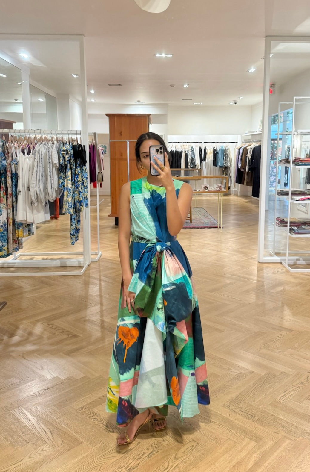 ROKSANDA | COTTON PRINTED NURA DRESS