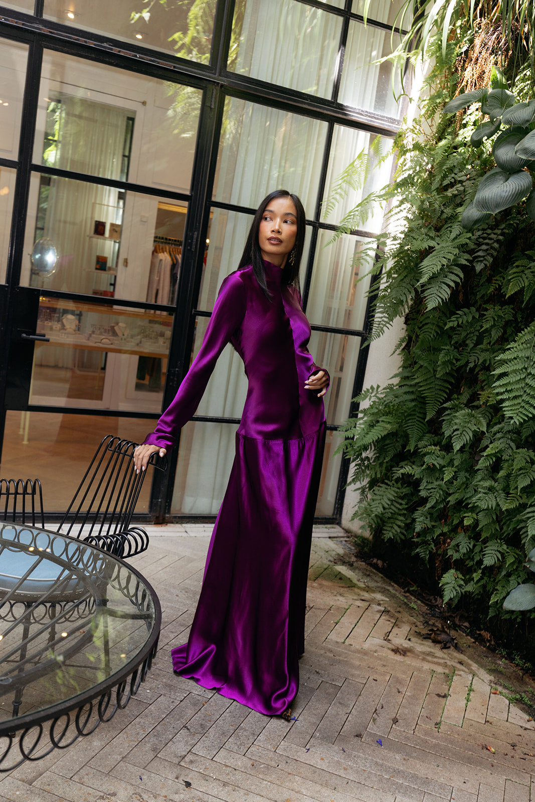 FFORME | MILA BIAS CUT MAXI DRESS