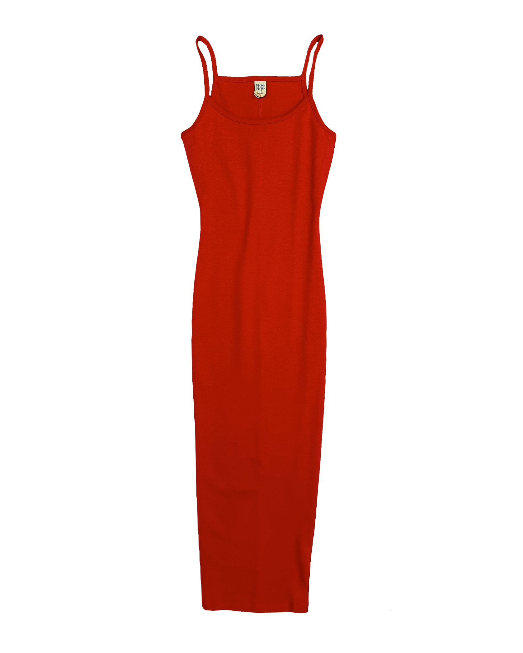 FLORE FLORE | SLEEVELESS SCOOP NECK BIBI MIDI DRESS