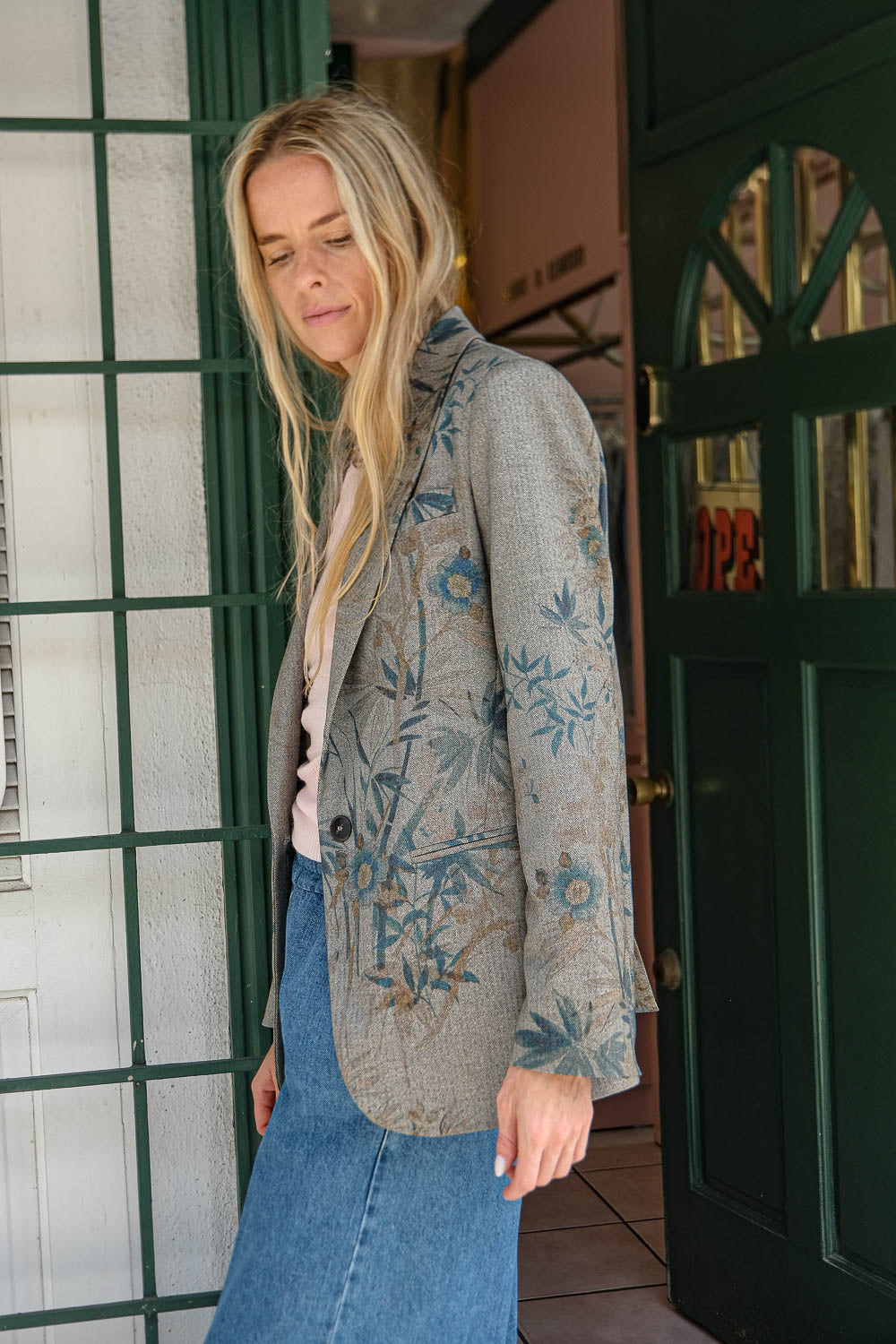 FORTE FORTE | BAMBOU SECRET BLAZER | WOMEN'S LUXURY DESIGNER CLOTHING, SHOES, HANDBAGS & JEWELRY | CAPITOL CHARLOTTE, NC & BRENTWOOD, CA