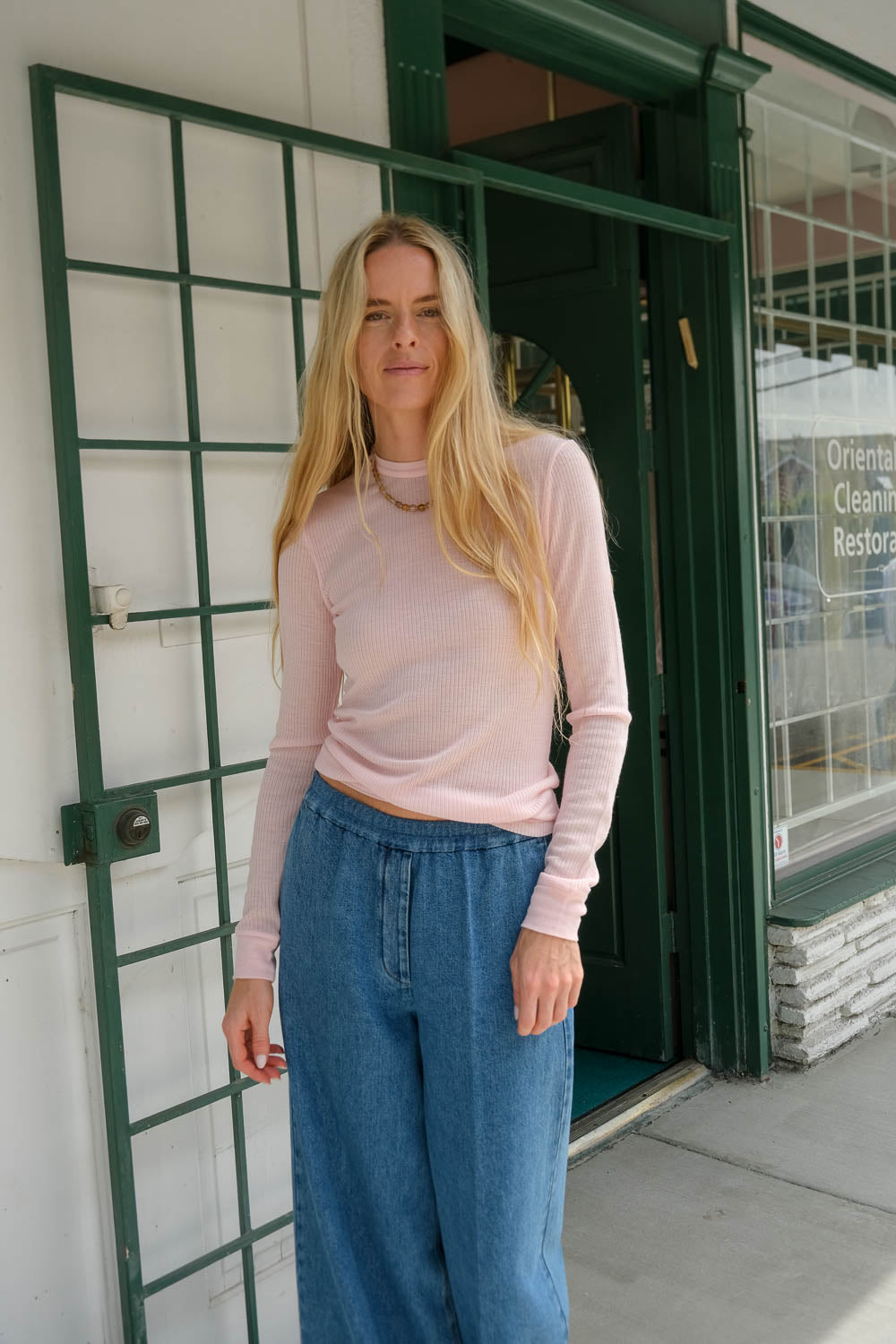 FORTE FORTE | RIBBED WOOL JERSEY TSHIRT | WOMEN'S LUXURY DESIGNER CLOTHING, SHOES, HANDBAGS & JEWELRY | CAPITOL CHARLOTTE, NC & BRENTWOOD, CA