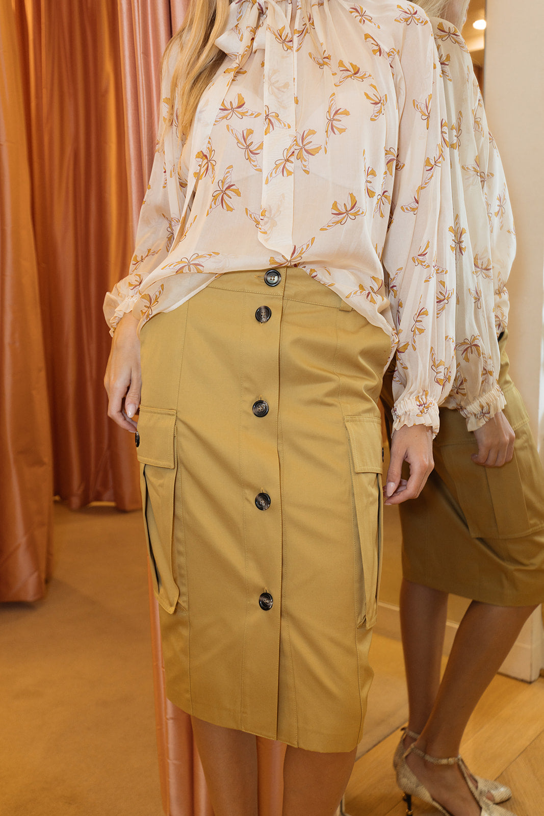 FRANCOISE | CARGO DALLAS SKIRT | WOMEN'S LUXURY DESIGNER CLOTHING, SHOES, HANDBAGS & JEWELRY | CAPITOL CHARLOTTE, NC & BRENTWOOD, CA
