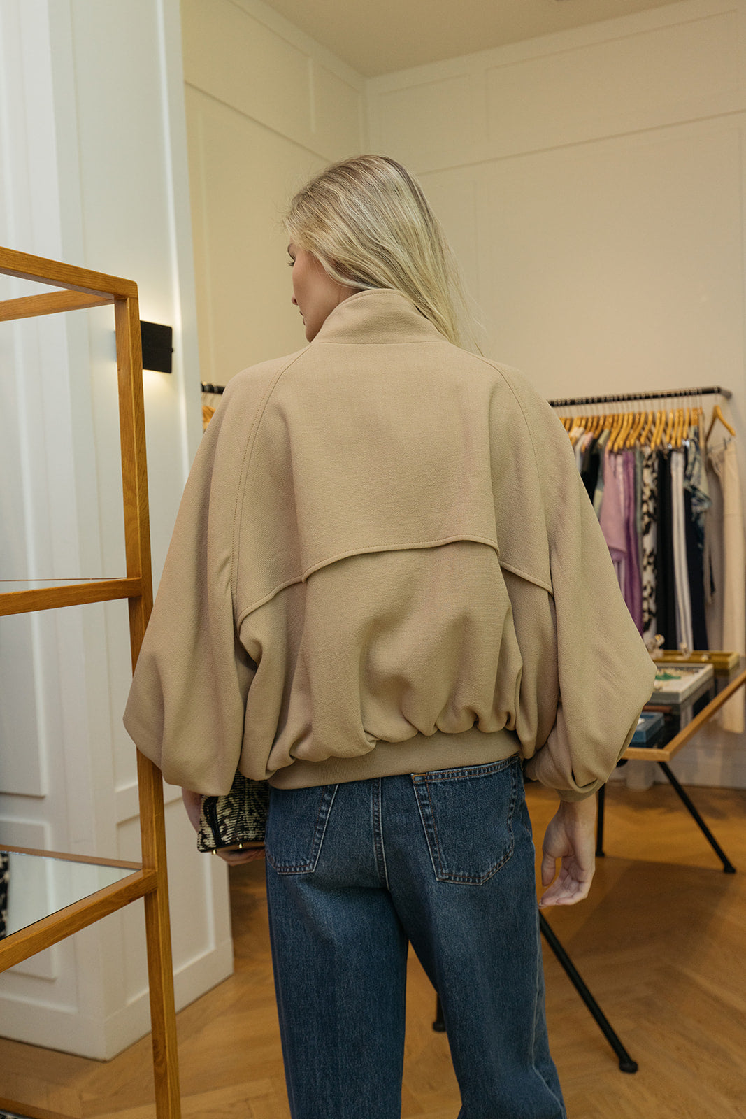 GABRIELA HEARST | ALUIN CROPPED JACKET | WOMEN'S LUXURY DESIGNER CLOTHING, JEWELRY & ACCESSORIES | CAPITOL CHARLOTTE, NC & BRENTWOOD, CA