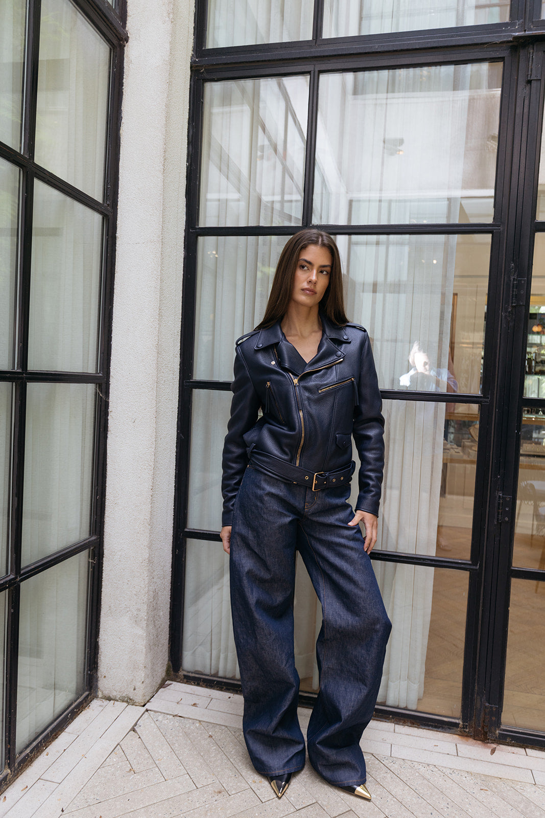 GABRIELA HEARST | ANTON BIKER JACKET | WOMEN'S LUXURY DESIGNER CLOTHING, SHOES, HANDBAGS & JEWELRY | CAPITOL CHARLOTTE, NC & BRENTWOOD, CA