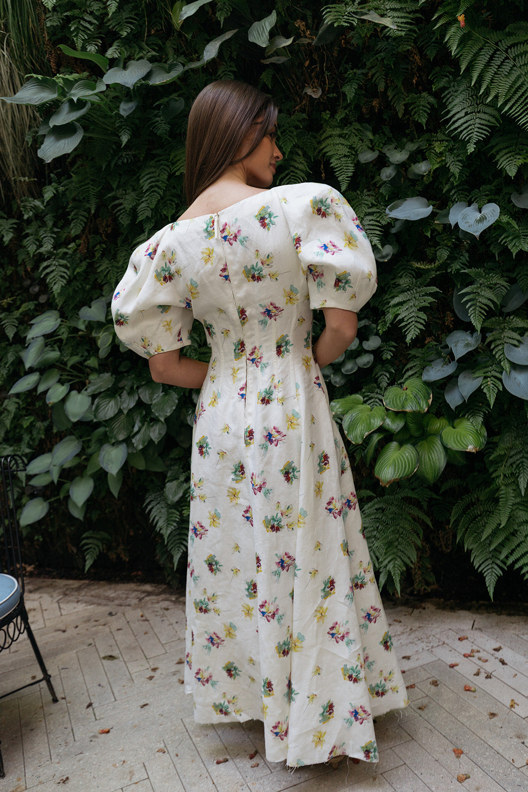 GABRIELA HEARST | PUFF RANYA DRESS | WOMEN'S LUXURY DESIGNER CLOTHING, SHOES, HANDBAGS & JEWELRY | CAPITOL CHARLOTTE, NC & BRENTWOOD, CA