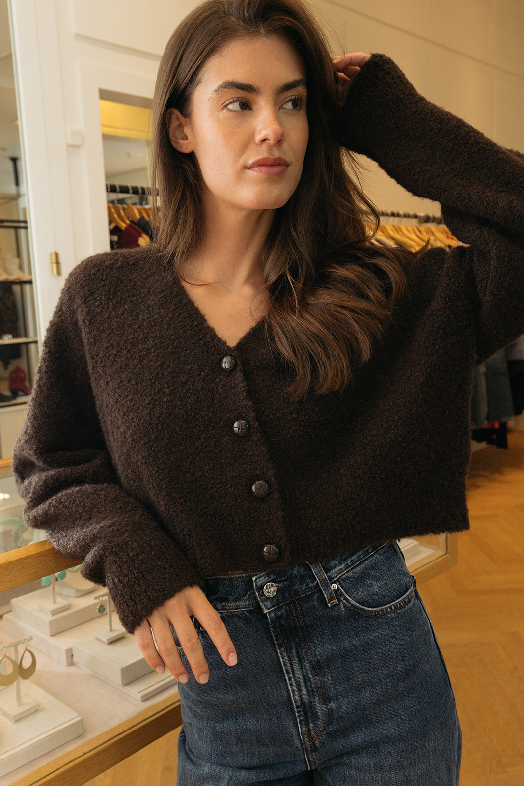 GABRIELA HEARST | TENET CARDIGAN | WOMEN'S LUXURY DESIGNER CLOTHING, SHOES, HANDBAGS & JEWELRY | CAPITOL CHARLOTTE, NC & BRENTWOOD, CA