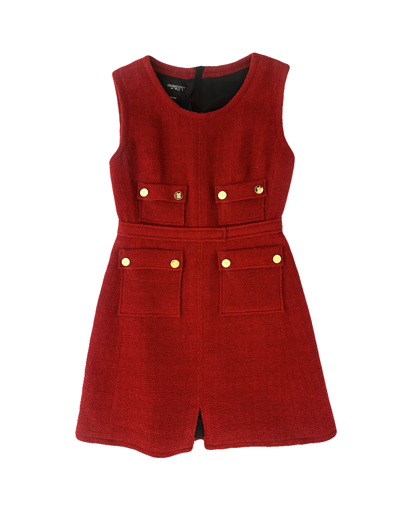 GIAMBATTISTA VALLI | SLEEVELESS BOUCLE SHORT DRESS