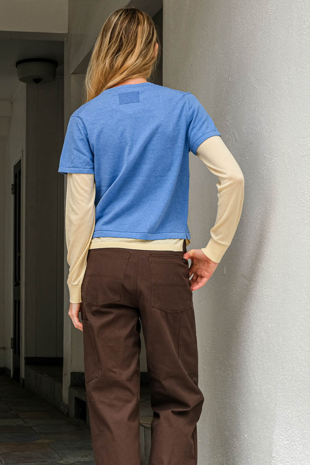 GUEST IN RESIDENCE | LAYER TEE | WOMEN'S LUXURY DESIGNER CLOTHING, SHOES, HANDBAGS & JEWELRY | CAPITOL CHARLOTTE, NC & BRENTWOOD, CA