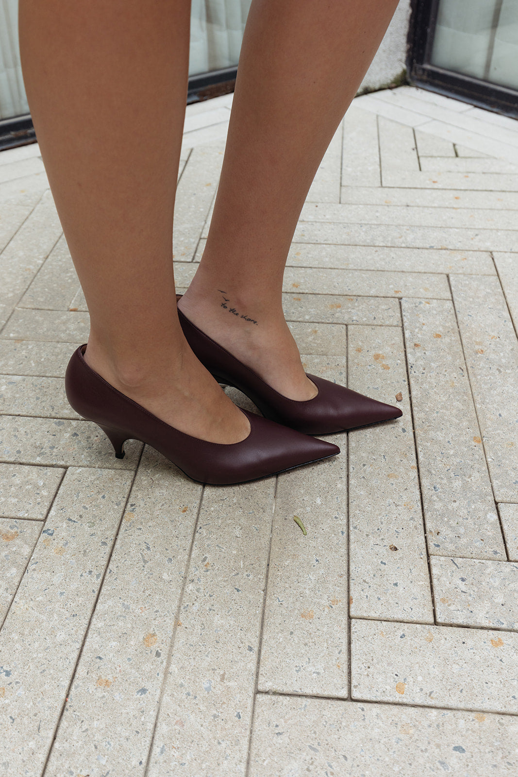 GIANVITO ROSSI | VITELLO KITTEN HEEL