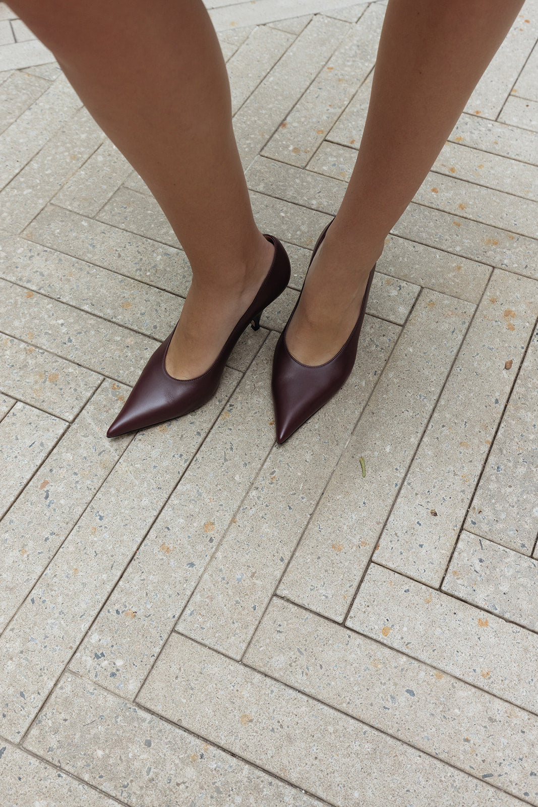 GIANVITO ROSSI | VITELLO KITTEN HEEL