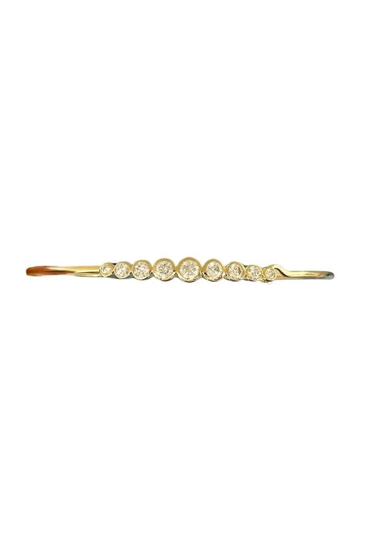 HENRI NÖEL | GRADUATED DIAMOND CUFF BANGLE
