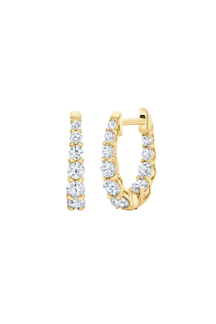 HENRI NÖEL | GRADUATED DIAMOND HUGGIES