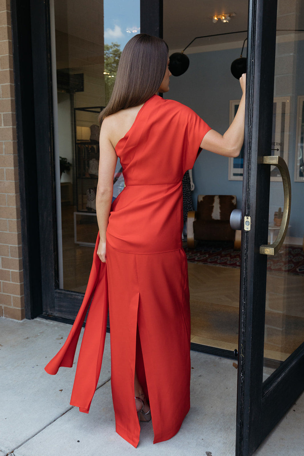 HEIRLOME | HELENA DRAPED DRESS | WOMEN'S LUXURY DESIGNER CLOTHING, JEWELRY & ACCESSORIES | CAPITOL CHARLOTTE, NC & BRENTWOOD, CA