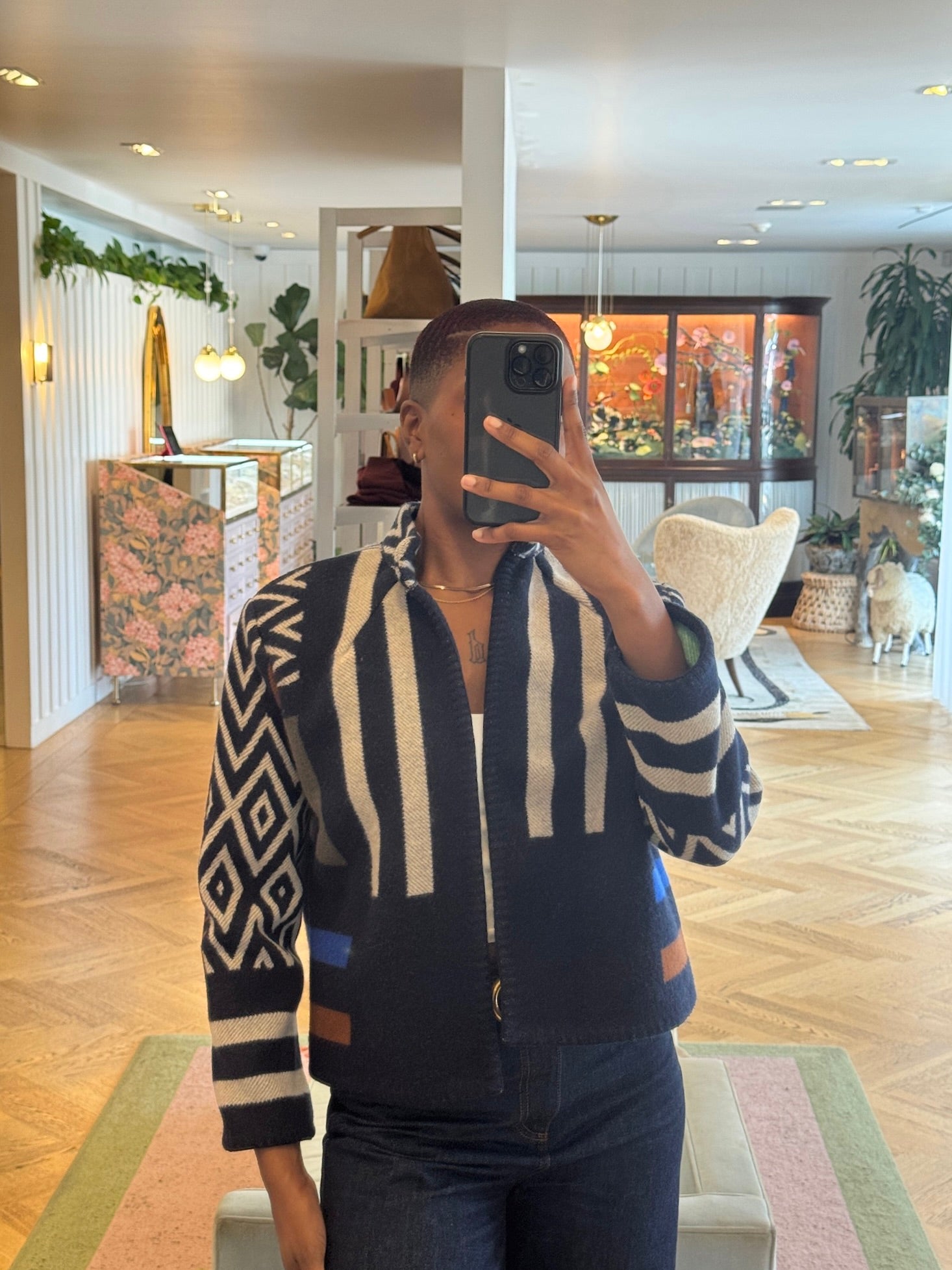 LILY EVE | LONG SLEEVE SHORT BLANKET JACKET