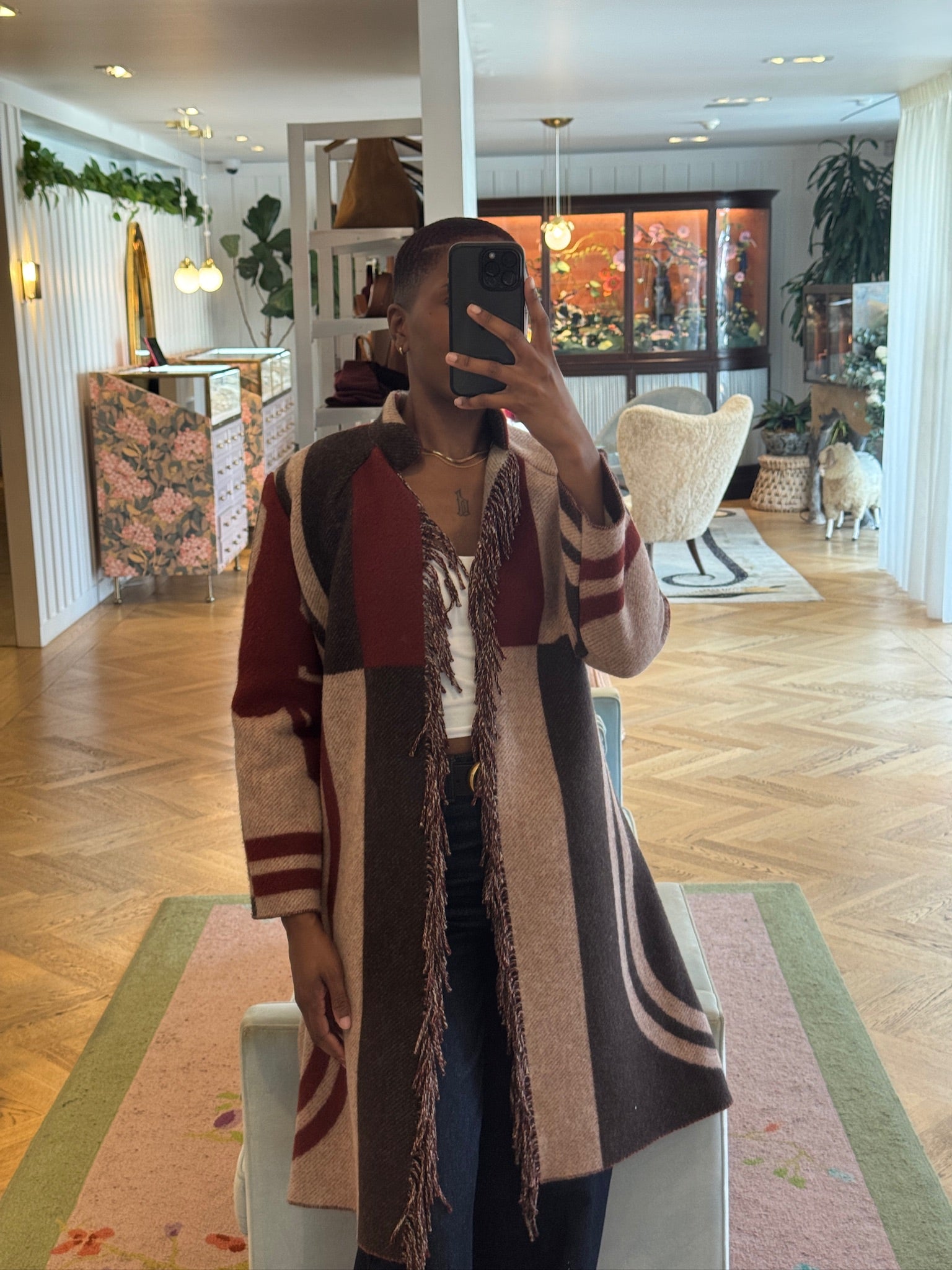 LILY EVE | FRINGE COAT