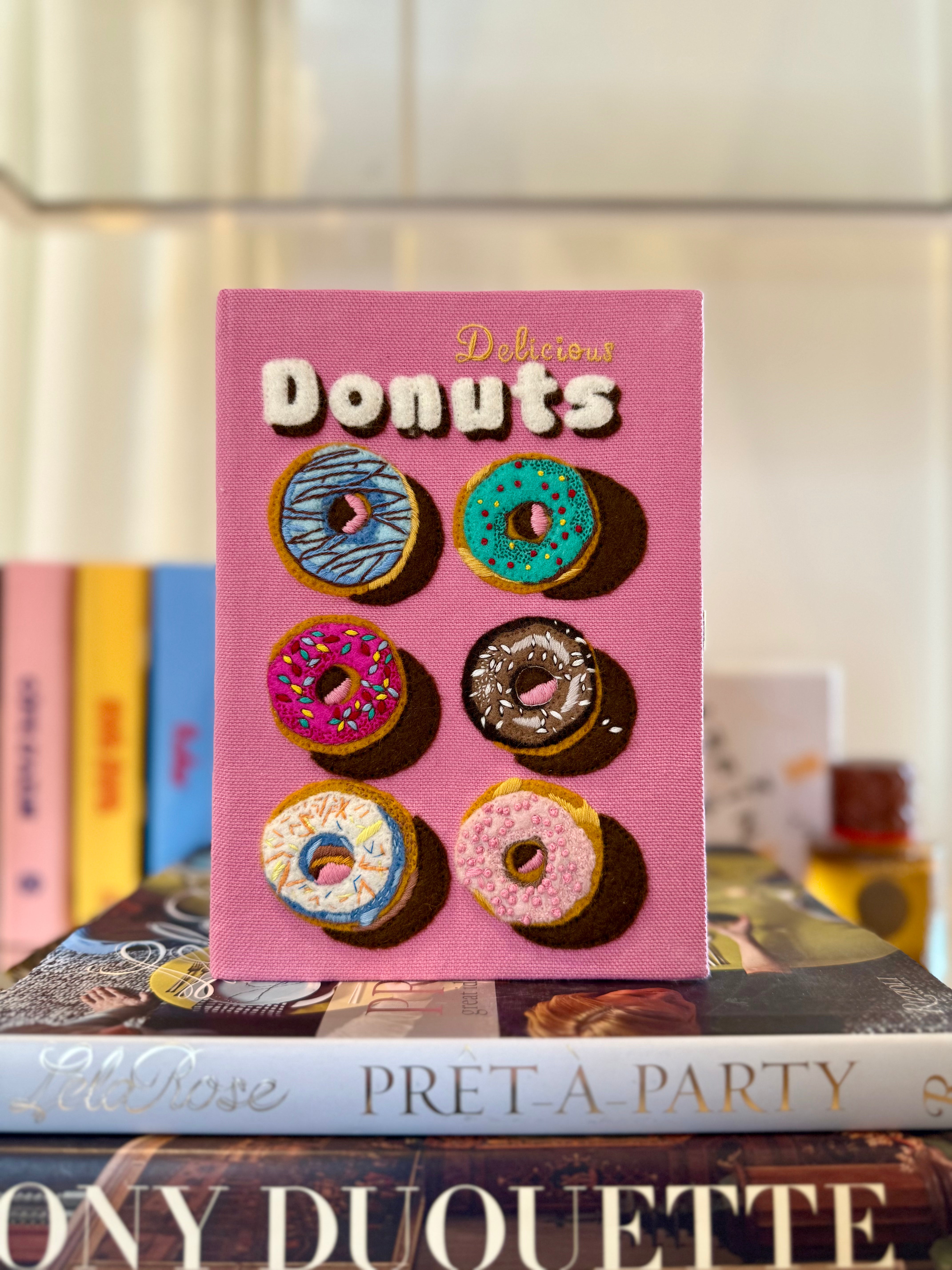 OLYMPIA LE TAN | DONUTS STRAPPED BOOK CLUTCH